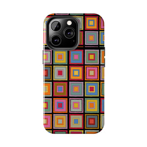 Colorful Square-Tough Phone Cases