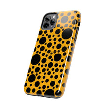 画像をギャラリービューアに読み込む, Yellow with black dots - Phone Cases
