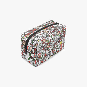 585. 'Merry' Boxy Makeup Bag