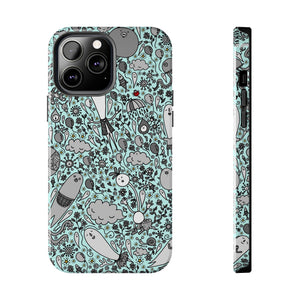 Deram in Turqoise-Tough Phone Cases