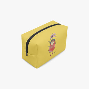 585. ‘Daruma Cat’ Boxy Makeup Bag