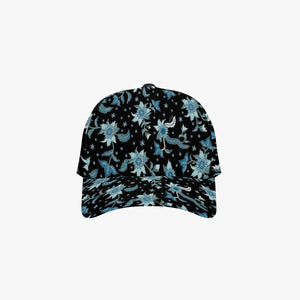 Blue Flower- Baseball Cap