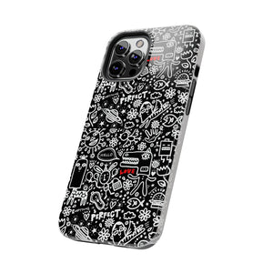 Everything is Perfect on Black-Tough Phone Cases