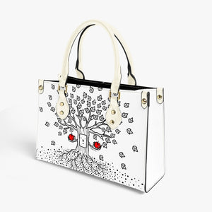 874. Women's Tote Bag Black&White Tree