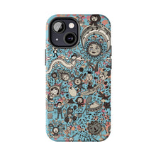 Load image into Gallery viewer, Unknown World in blue- Phone Cases
