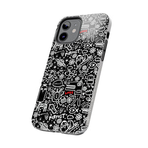 Everything is Perfect on Black-Tough Phone Cases