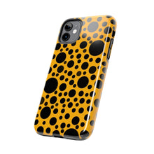 画像をギャラリービューアに読み込む, Yellow with black dots - Phone Cases
