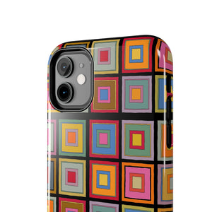 Colorful Square-Tough Phone Cases