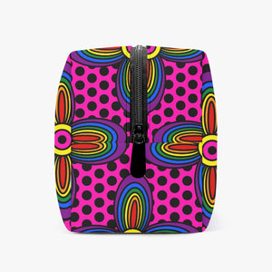 Vibrant Blossom -Large Travel Pouch