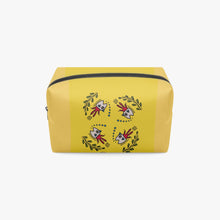 Load image into Gallery viewer, &#39;B6&#39;Fish in Yellow-Large Capacity Travel Makeup Bag
