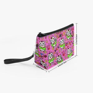 Manekineko-Zipper Sling Bag