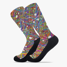 画像をギャラリービューアに読み込む, Rainbow Threads-Reinforced Sports Socks
