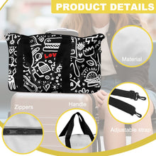 Load image into Gallery viewer, 'Everything is Perfect on Black' Lightweight luggage
