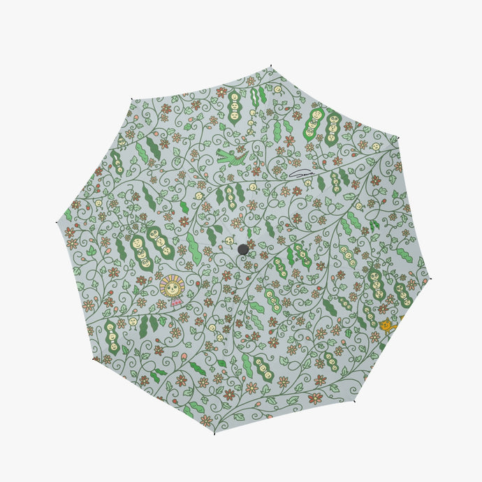 Beans Green - Automatic Folding Umbrella