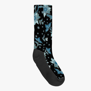 Blue flowers - Socks