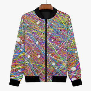 Rainbow threads-. Trending Women’s Jacket