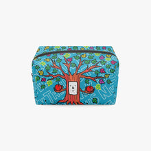 Load image into Gallery viewer, &#39;B3&#39; Tree in blue-Large Capacity Travel Makeup Bag
