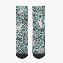 Load image into Gallery viewer, Dream in turquoise-. Reinforced Sports Socks
