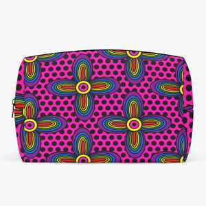 Vibrant Blossom -Large Travel Pouch