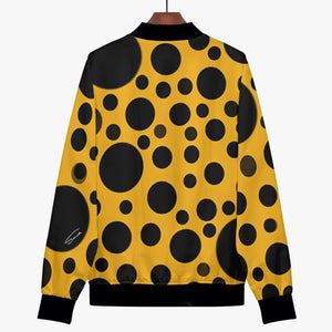 Yellow with black dots-Trending Women’s Jacket