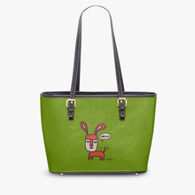 画像をギャラリービューアに読み込む, 586. Large Leather Tote Bag Deer
