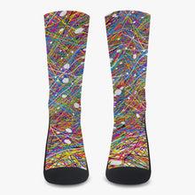 画像をギャラリービューアに読み込む, Rainbow Threads-Reinforced Sports Socks
