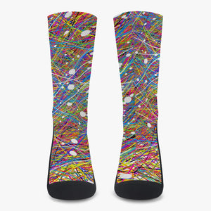 Rainbow Threads-Reinforced Sports Socks