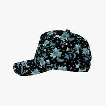 画像をギャラリービューアに読み込む, Blue Flower- Baseball Cap
