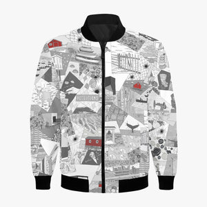 1124.'Fogo Island' Men's Bomber Jacket