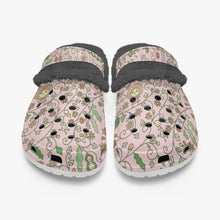 Load image into Gallery viewer, Beans in Pink- Lined Clogs
