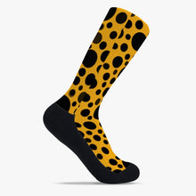 Load image into Gallery viewer, Yellow with Black dots - Socks
