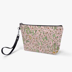 Beans on Pink-Zipper Sling  Bag