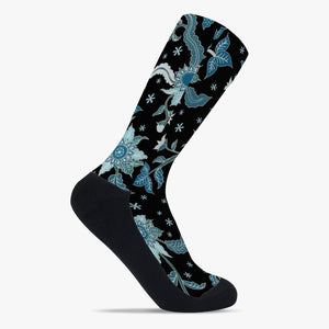 Blue flowers - Socks