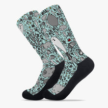 Load image into Gallery viewer, Dream in turquoise-. Reinforced Sports Socks
