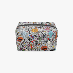 585. Boxy Makeup Bag Halloween-large capacity porch