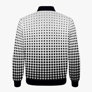 White with black dots- Trending Women’s Jacket