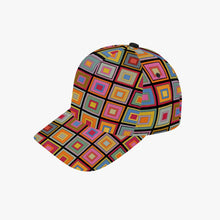 画像をギャラリービューアに読み込む, Colorful square- Baseball Caps
