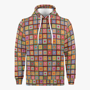 Colorful Square-Unisex Trending Hoodie