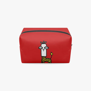 585. ‘Giraffe Human’ Boxy Makeup Bag