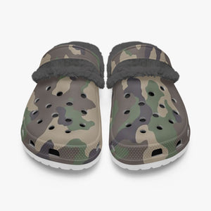 Camo-Lined  Clogs