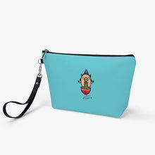 画像をギャラリービューアに読み込む, Ramen Pig in Blue- Zipper Sling  Bag
