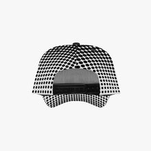 Load image into Gallery viewer, White with black dots- Baseball Cap
