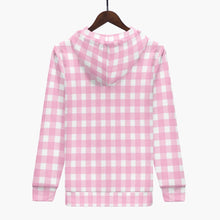 Load image into Gallery viewer, Pink checker -. Unisex Trending Hoodie
