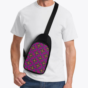 Vibrant Blossom-Chest Bag