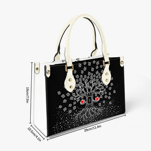 874. Women's Tote Bag Black&White Tree