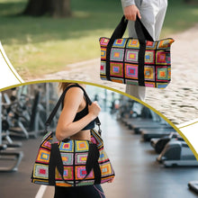 画像をギャラリービューアに読み込む, 'Colorful square' Weekender Bag
