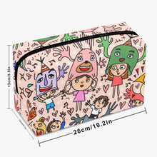 画像をギャラリービューアに読み込む, You are not alone in Pink-.Large Capacity Travel Makeup Bag
