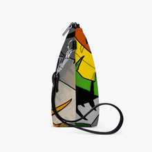 Load image into Gallery viewer, Jungle. Zipper Sling  Bag
