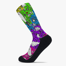 Load image into Gallery viewer, Dream in rainbow- Reinforced Sports Socks
