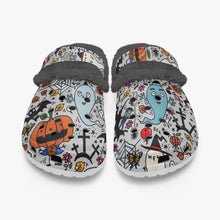 Load image into Gallery viewer, 475. Lined All Over Printed Clogs Halloween-clogs
